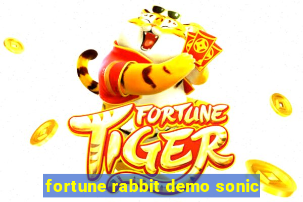 fortune rabbit demo sonic